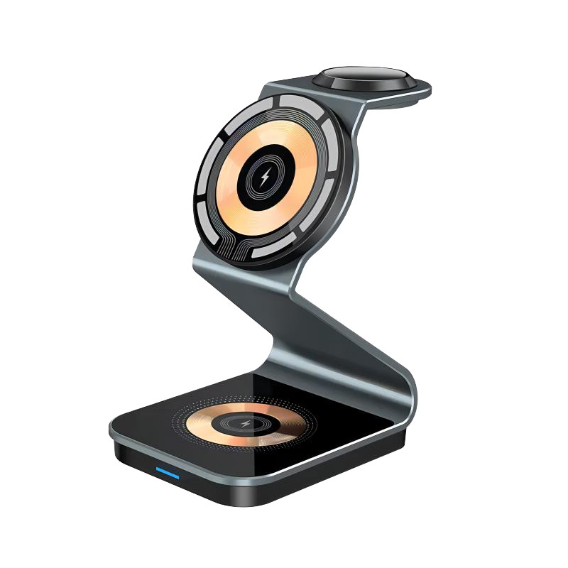 3-in-1 Magnetic Wireless Charging Station